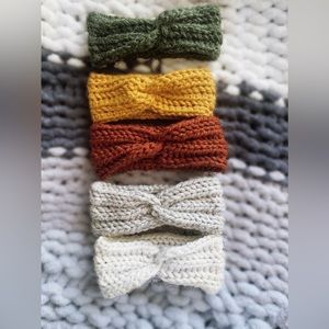 Handmade Wool/Alpaca Headband Earwarmers